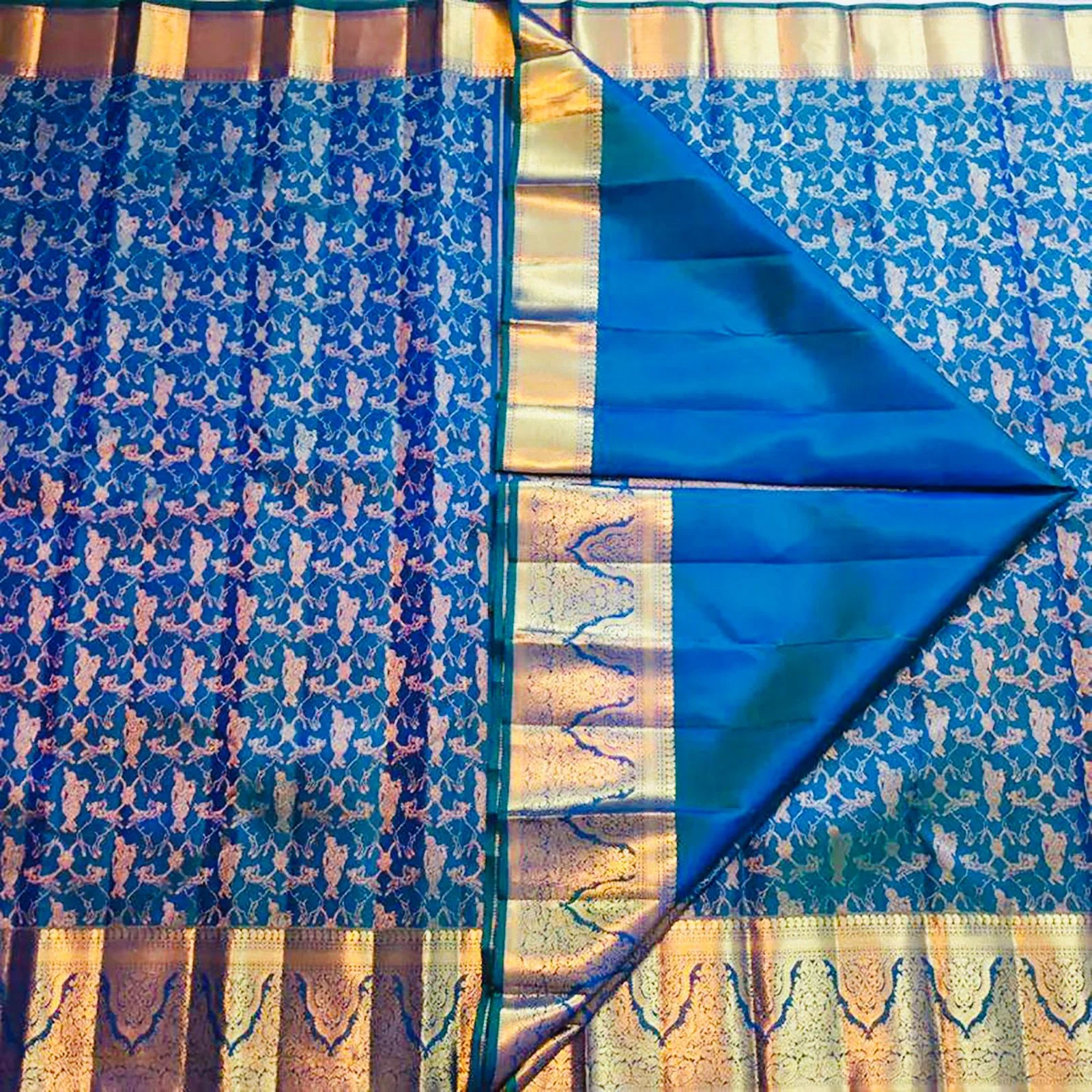 Trending Silk Saree With Rich Pallu & Jacquard Work - Image 6